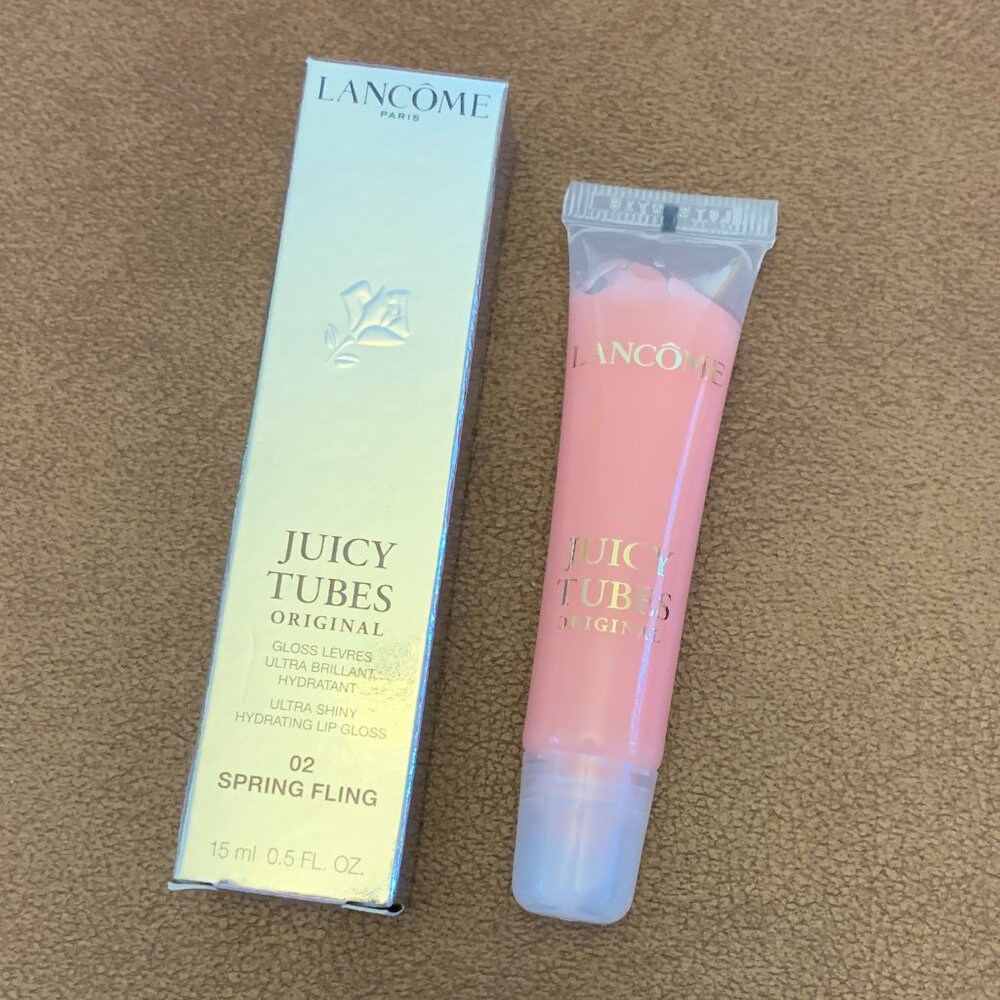 Lancome Juicy Tubes Ultra Shiny Hydrating Lip Gloss, 02 Spring Fling